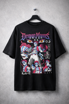 Teeyatra Demon Moons Akaza Oversized 240 GSM Tee