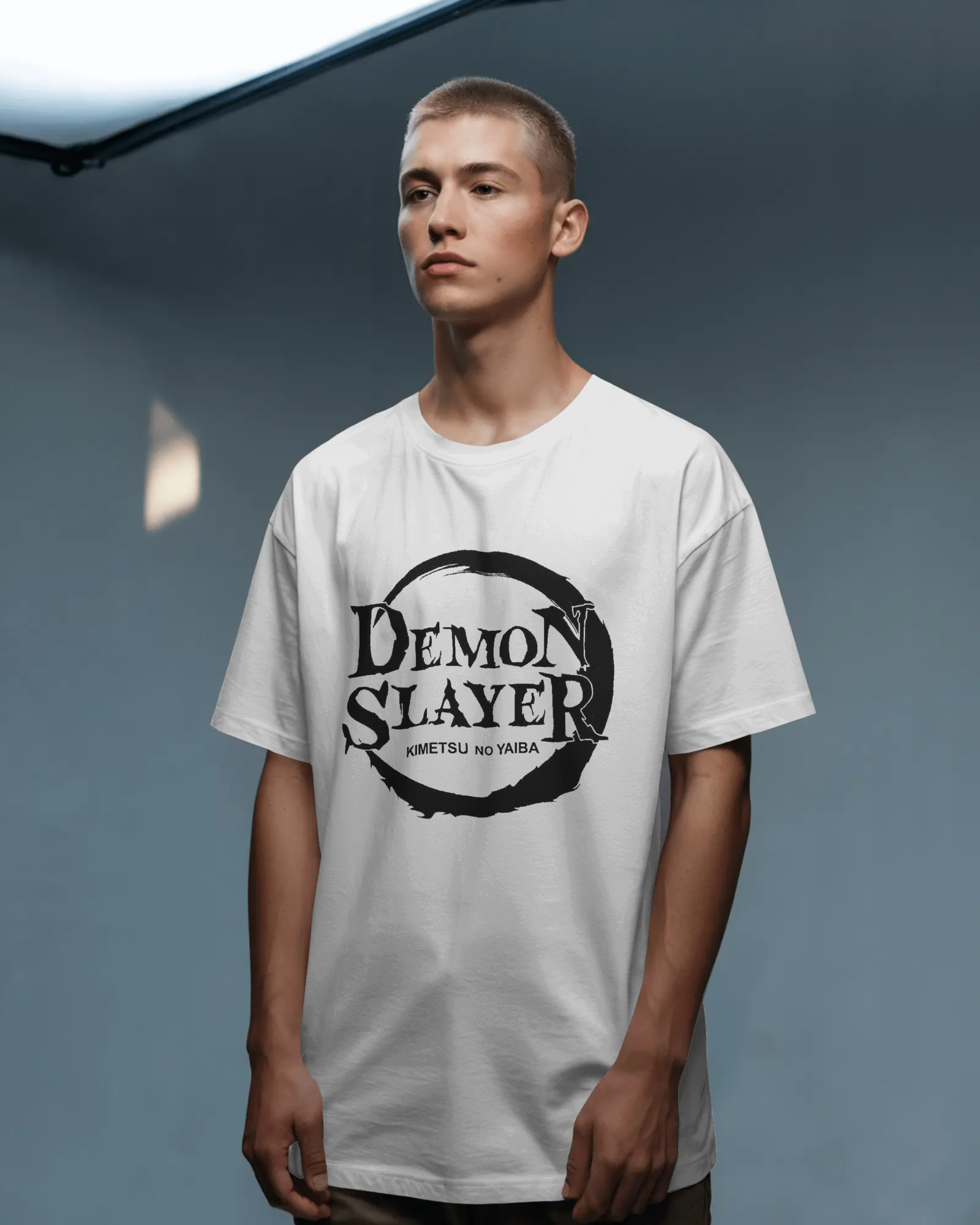 Demon Slayer Anime Men's Classic Crew T-Shirt | Teeyatra