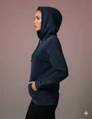 The Effortless Comfort Ladies Acid Washed Hoodie | Teeyatra