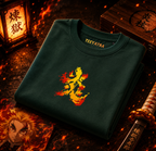 Teeyatra Flame Hashira Rengoku Oversized 240 GSM Tee