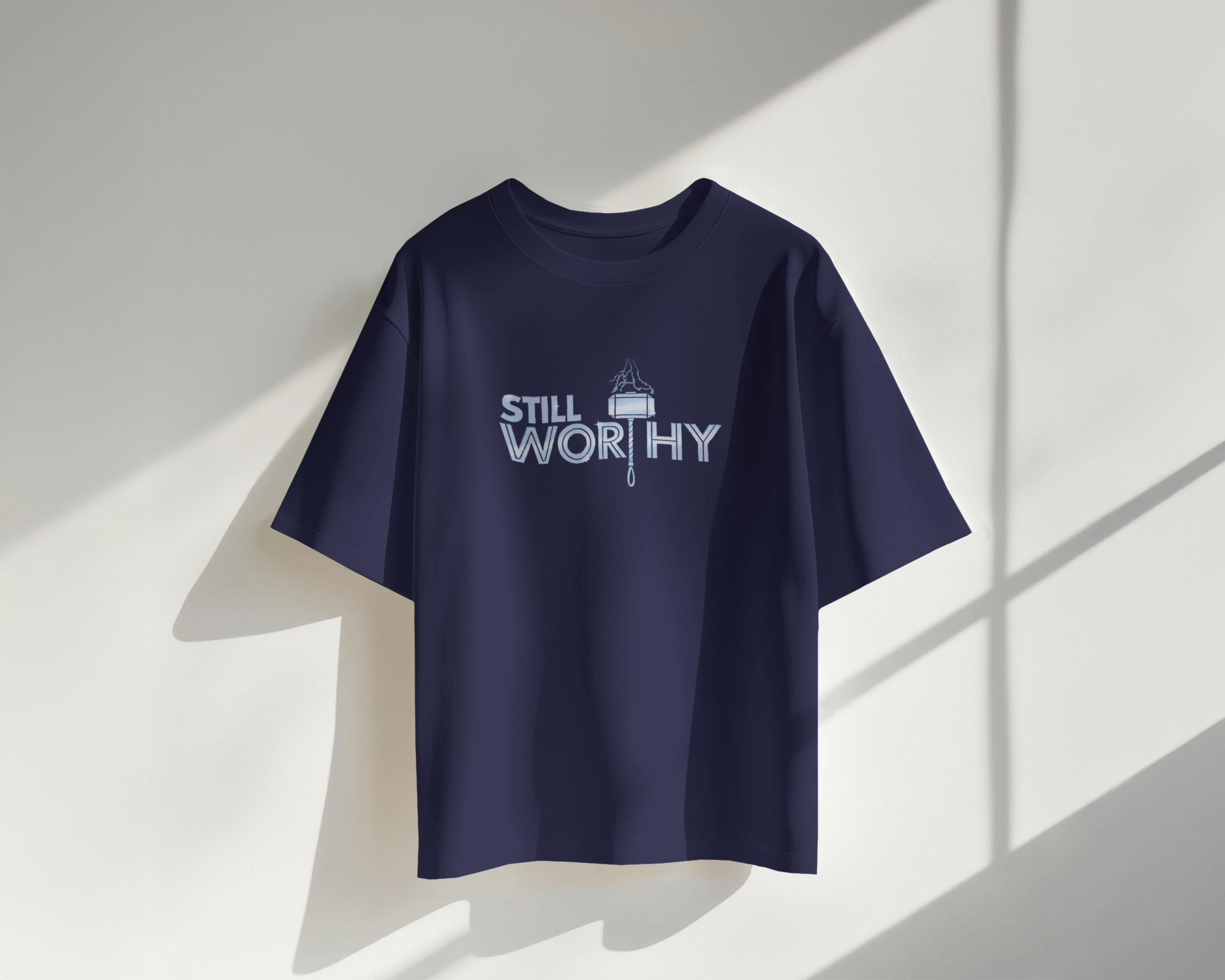 Defender of Earth: Avengers Back Print Men's Oversized Classic T-shirt | Teeyatra| Marvel