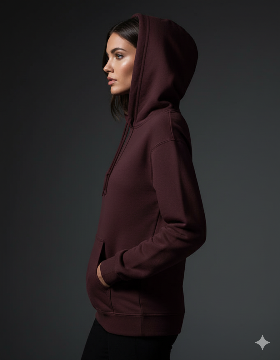 Premium Cotton Ladies Hoodie | Teeyatra