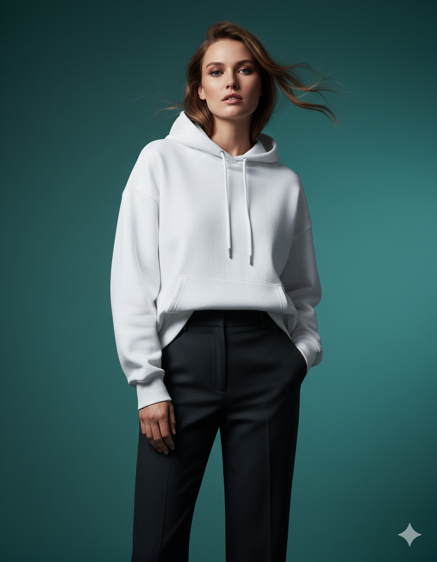 The Essential Comfort Ladies Oversized Hoodie | Teeyatra