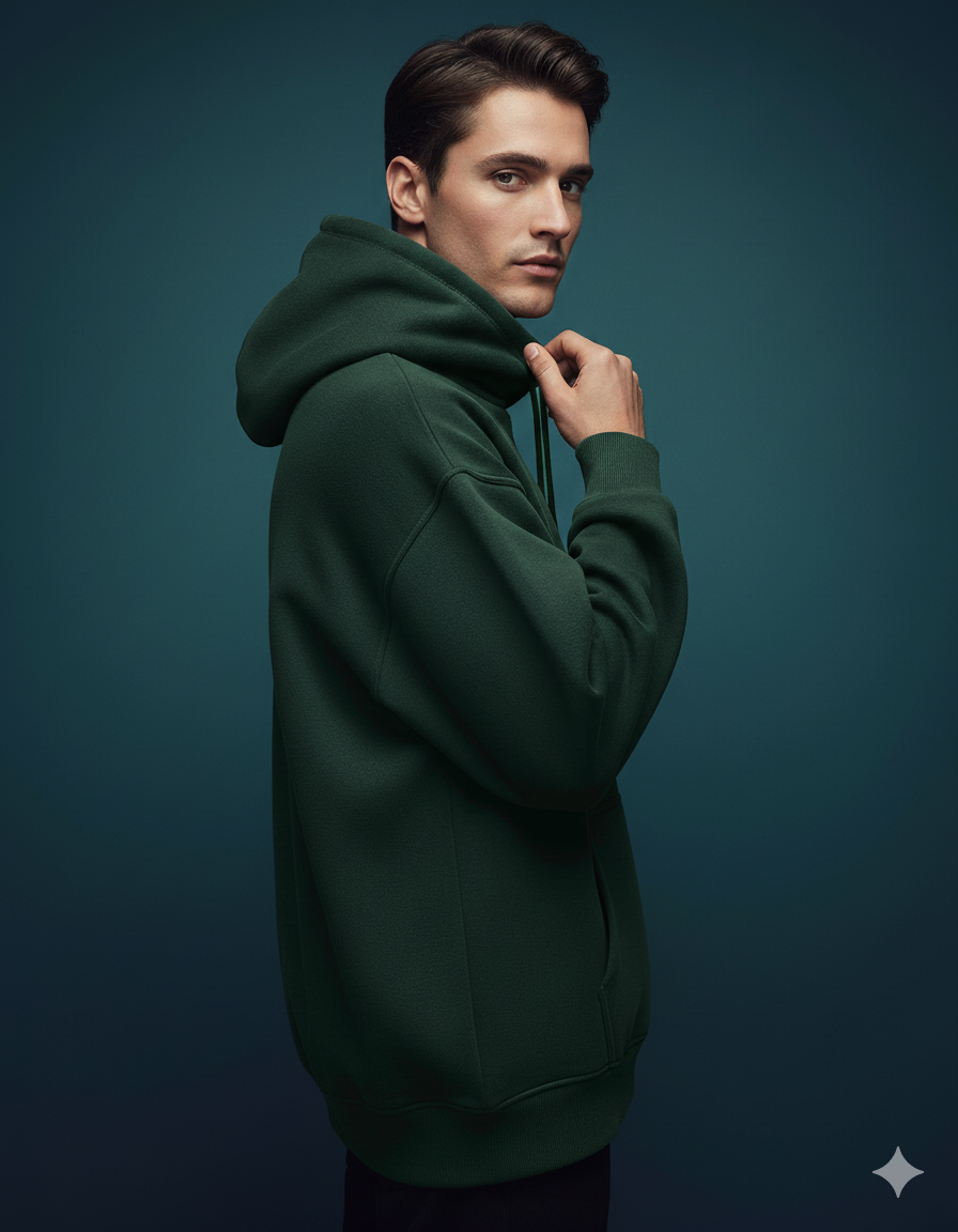 The Essential Comfort Men's Oversized Hoodie | Teeyatra