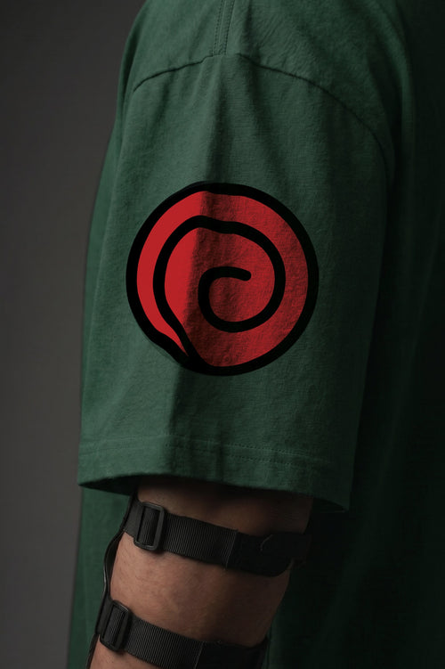Teeyatra Kakashi Lightning Strike Oversized T-Shirt | Naruto Edition