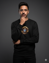 Arc Reactor Power Pullover Men's Sweatshirt | Teeyatra | Marvel