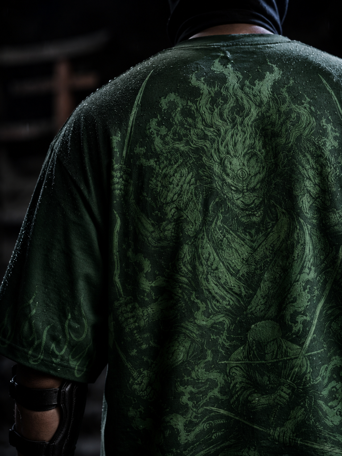 Teeyatra Roronoa Zoro Oversized T-Shirt | Ghost Samurai Edition