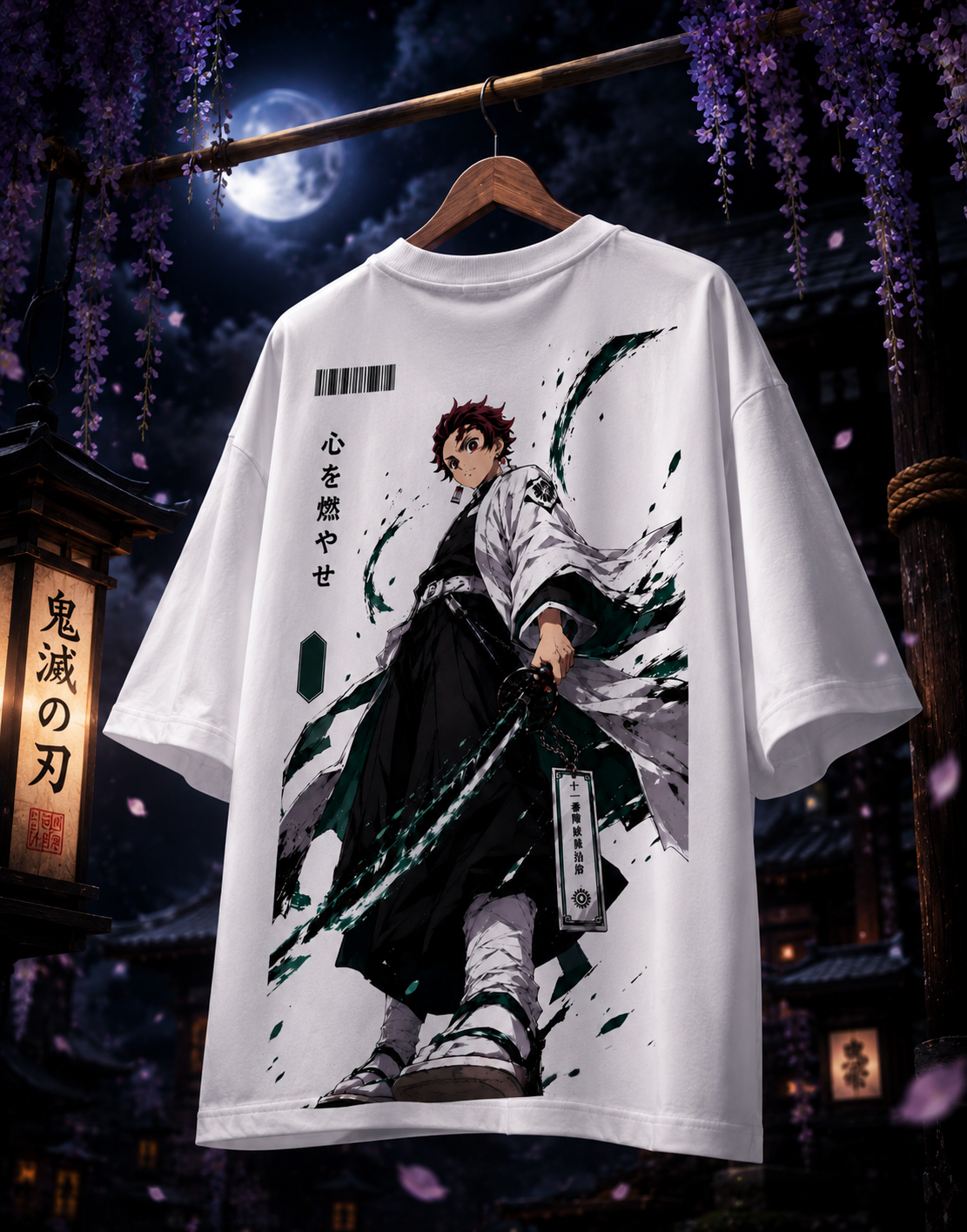 Teeyatra Hinokami Kagura Oversized T-Shirt