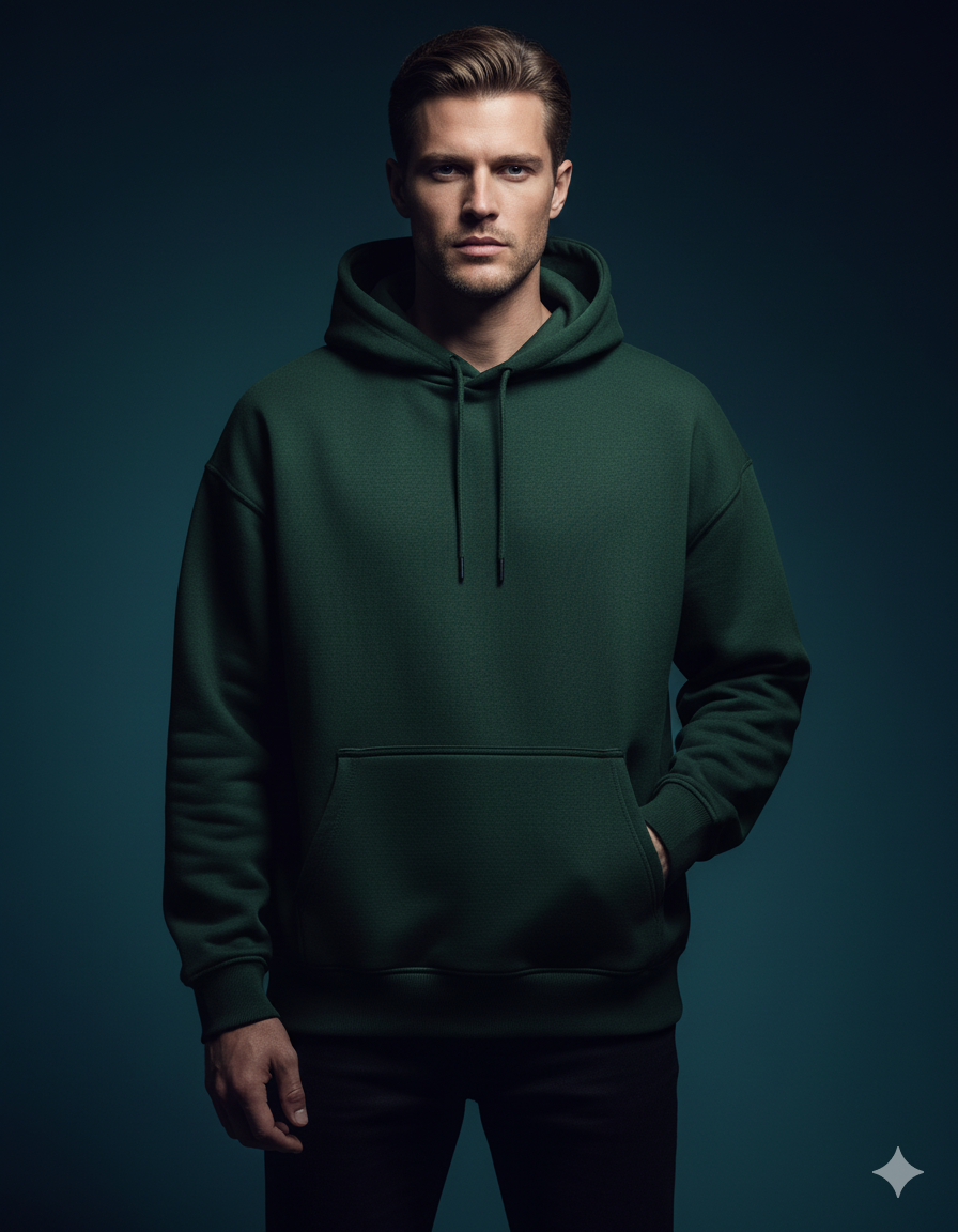 The Essential Comfort Men's Oversized Hoodie | Teeyatra