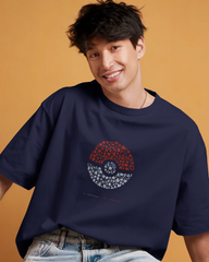 Charizard and Ash: The Unstoppable Duo Men's Oversized Classic T-shirt | Teeyatra | Anime