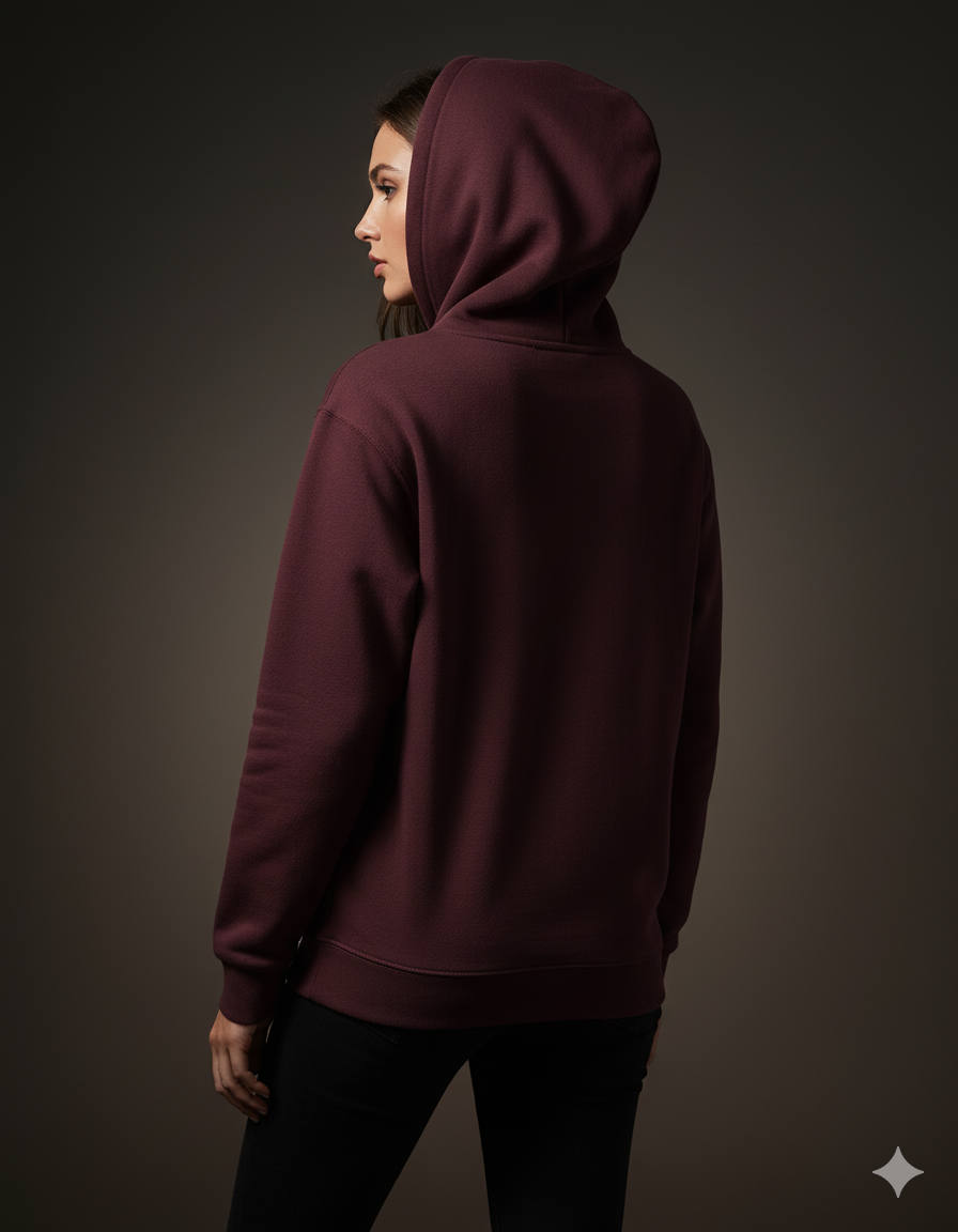 Premium Cotton Ladies Hoodie | Teeyatra