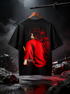 Yoriichi Tsugikuni Oversized T-Shirt – 240 GSM French Terry | Premium Anime Streetwear by TeeYatra