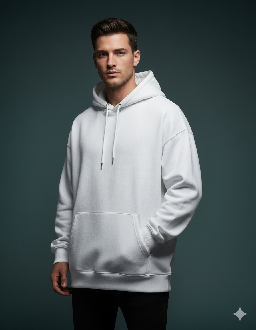 The Essential Comfort Men's Oversized Hoodie | Teeyatra