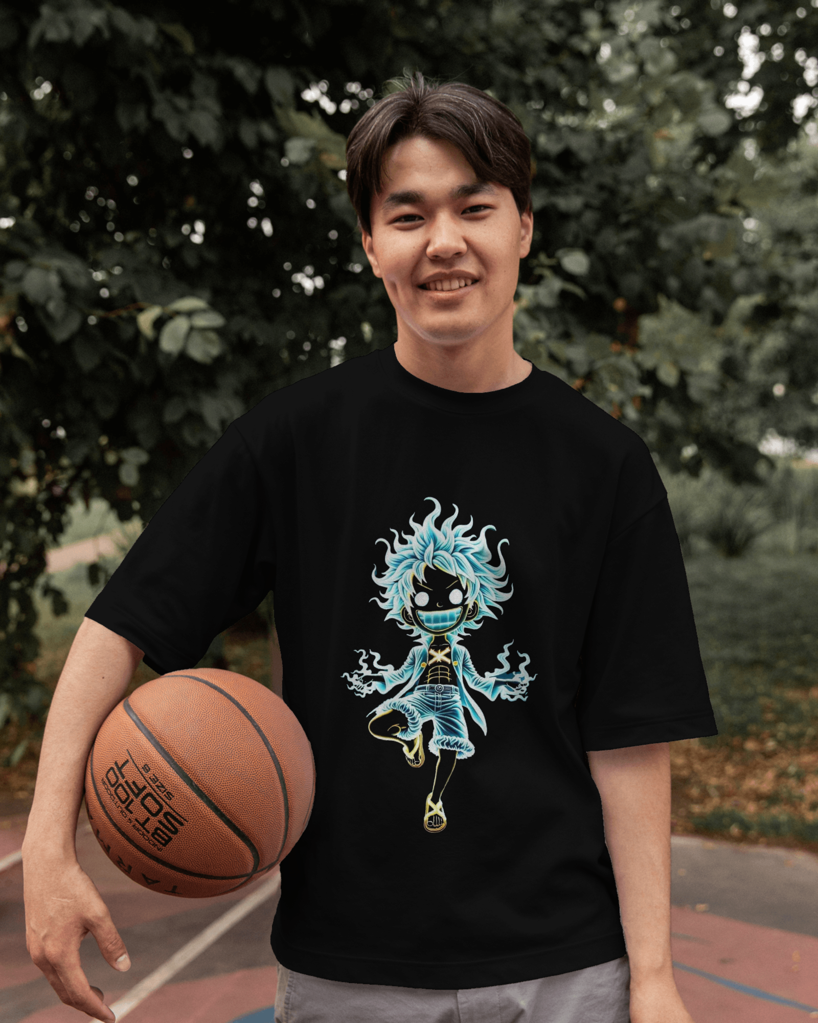 Unleashed Joy Boy Unisex Oversized Classic T-shirt | Teeyatra | Anime