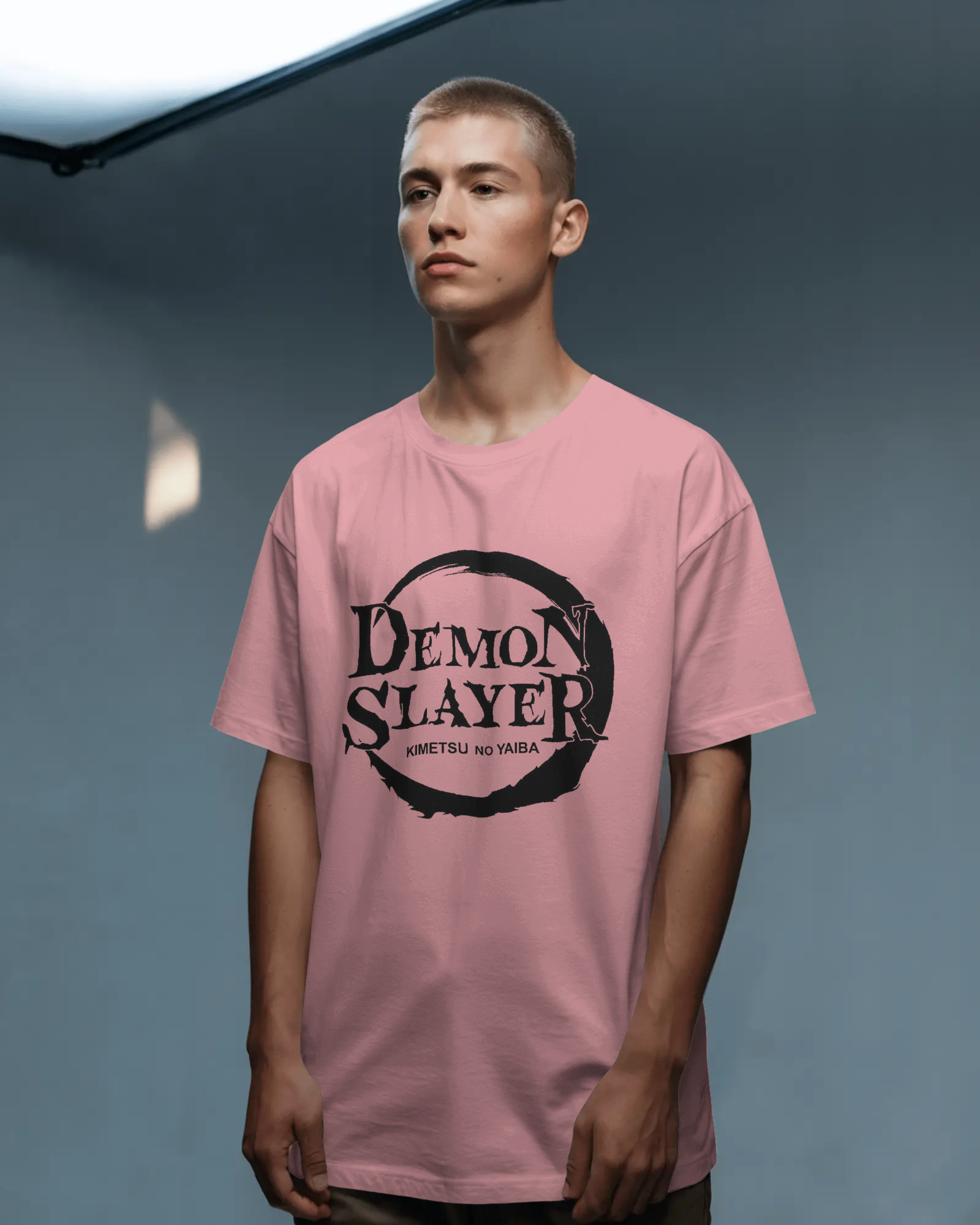 Demon Slayer Anime Men's Classic Crew T-Shirt | Teeyatra