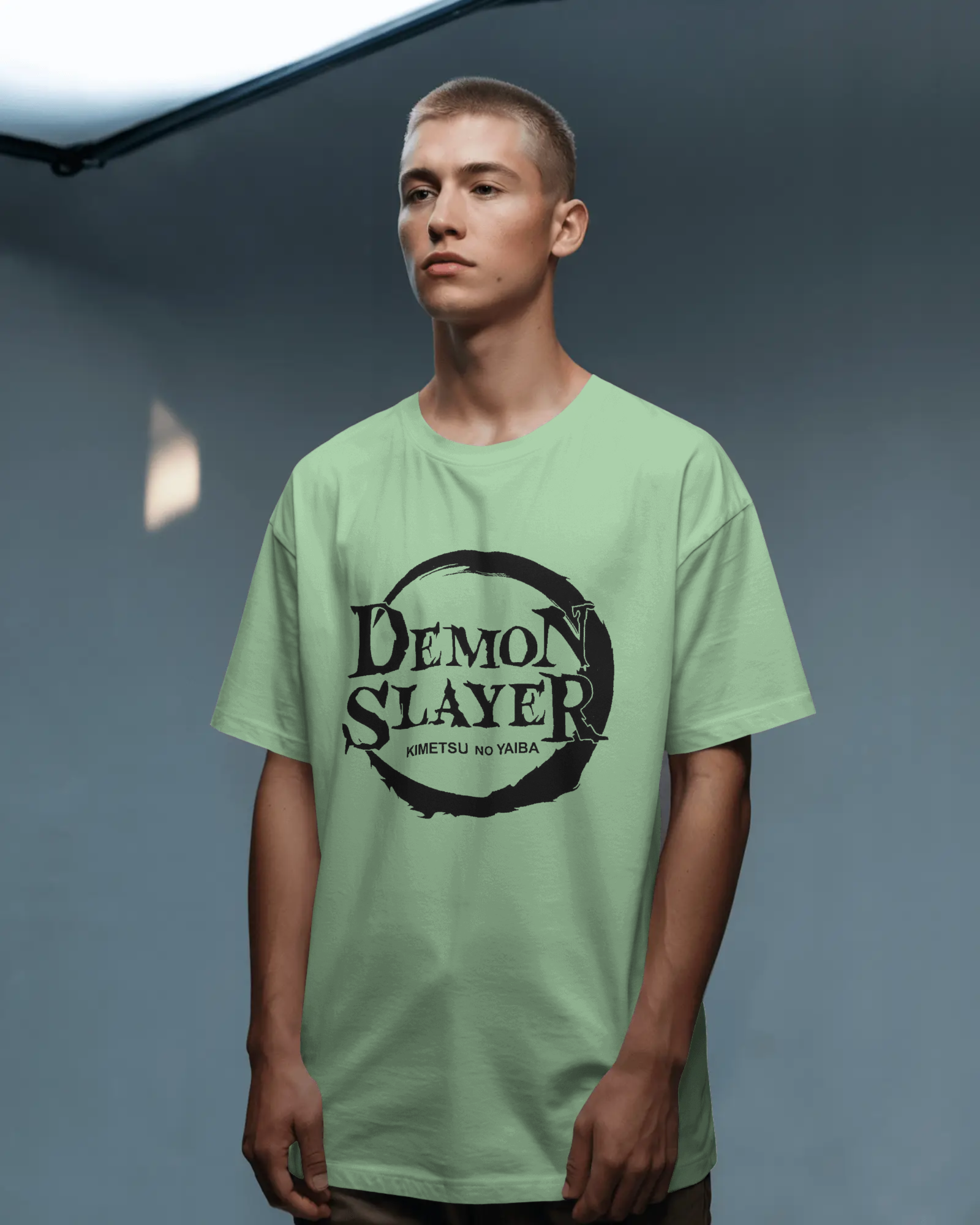 Demon Slayer Anime Men's Classic Crew T-Shirt | Teeyatra