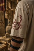 Teeyatra Gaara Desert Guardian Oversized T-Shirt | Naruto Edition