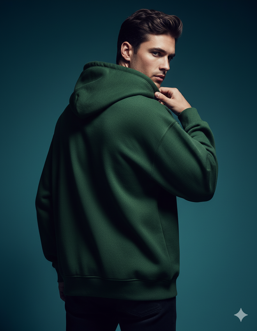 The Essential Comfort Men's Oversized Hoodie | Teeyatra