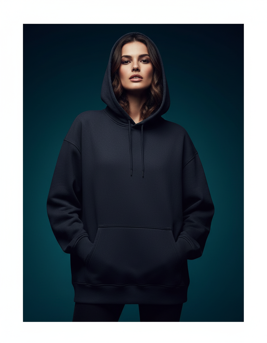 The Essential Comfort Ladies Oversized Hoodie | Teeyatra