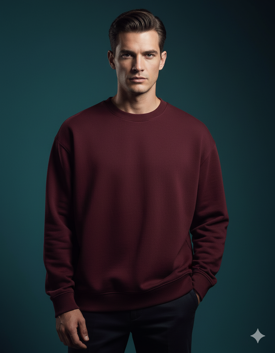 The Essential Men's Oversized Sweatshirt | Teeyatra
