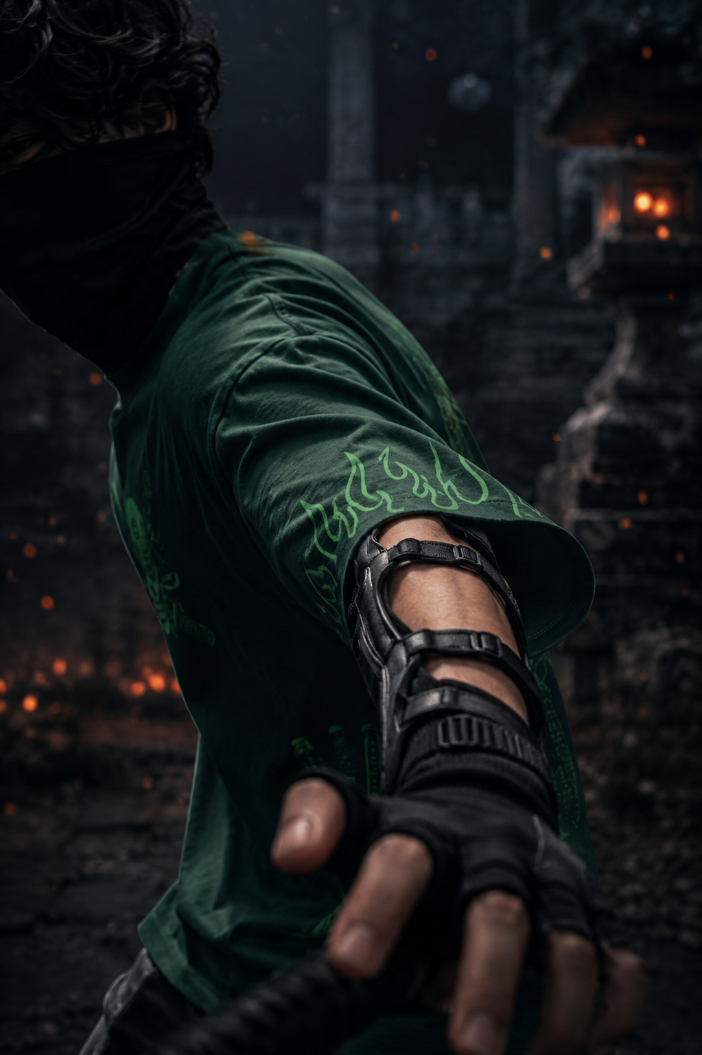 Teeyatra Roronoa Zoro Oversized T-Shirt | Ghost Samurai Edition