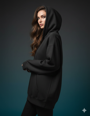 The Essential Comfort Ladies Oversized Hoodie | Teeyatra