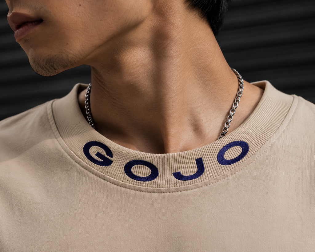 Teeyatra Gojo Infinity Flame Oversized T-Shirt