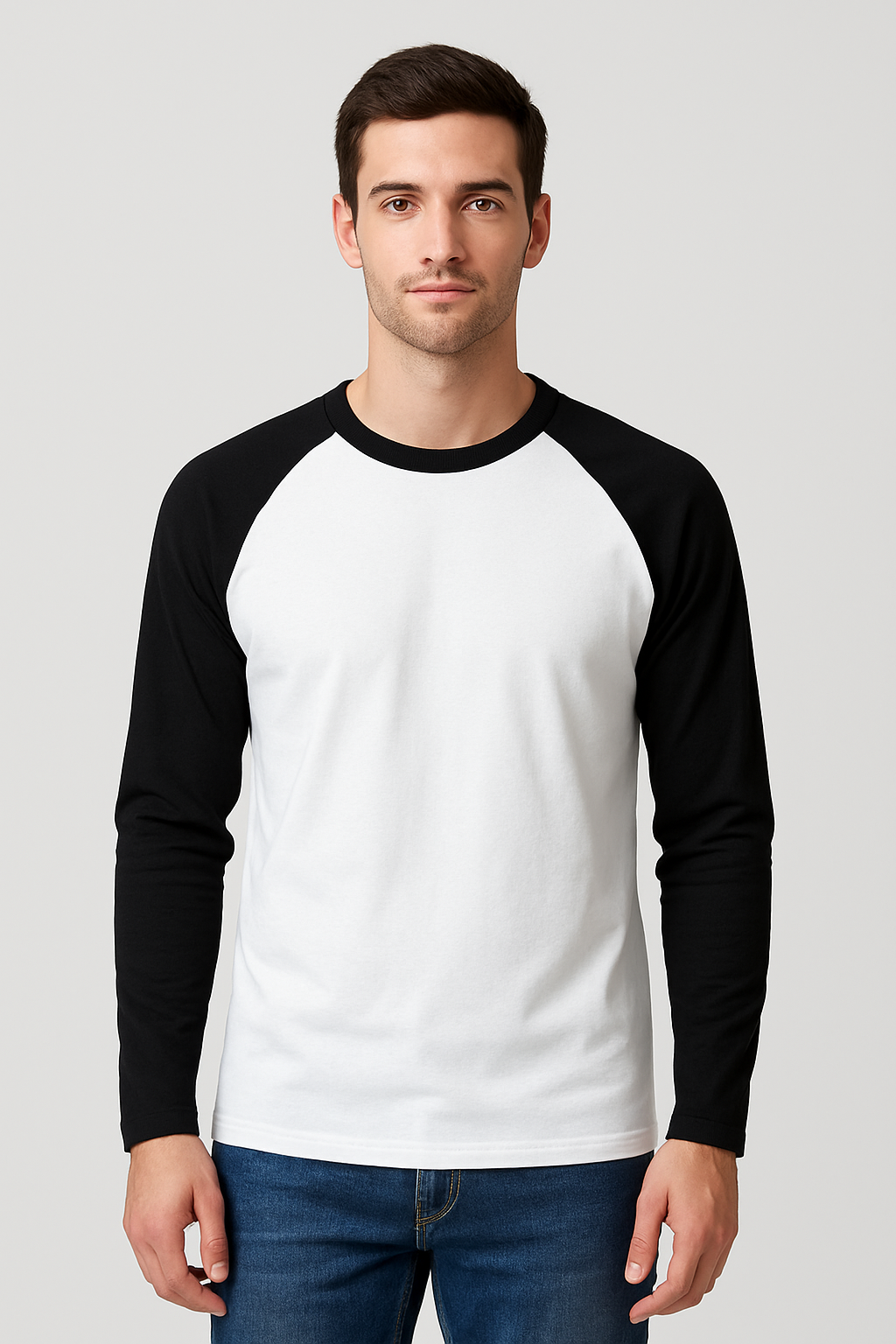 Color Block Men's Full Sleeve Raglan T-Shirt | Teeyatra