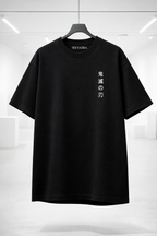 Teeyatra Demon Squad Eyes Oversized 240 GSM Tee