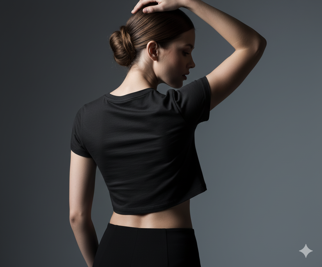 Shades & Paws Crop Top | Teeyatra | Abstract