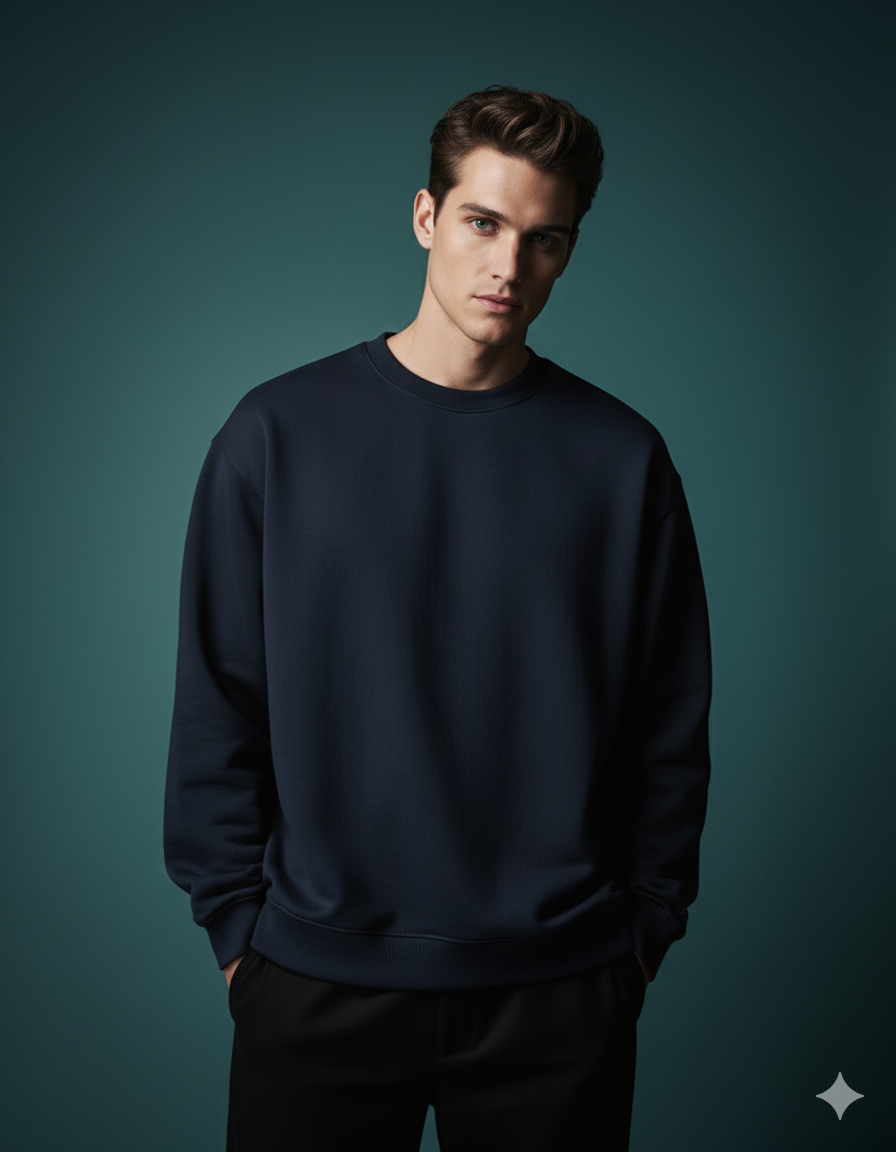 The Essential Men's Oversized Sweatshirt | Teeyatra