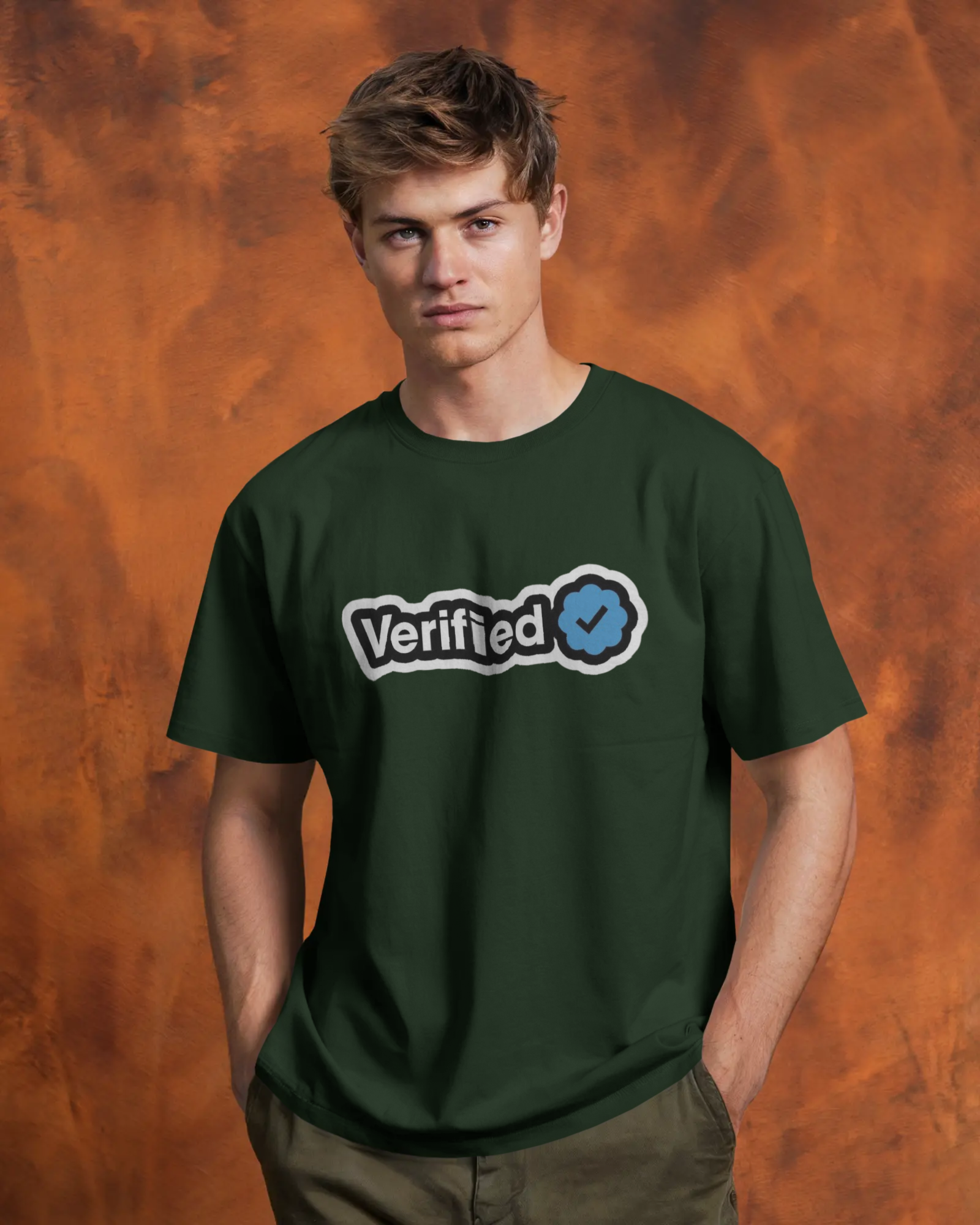 Officially Verified Unisex Classic Crew T-Shirt | Teeyatra | Abstract