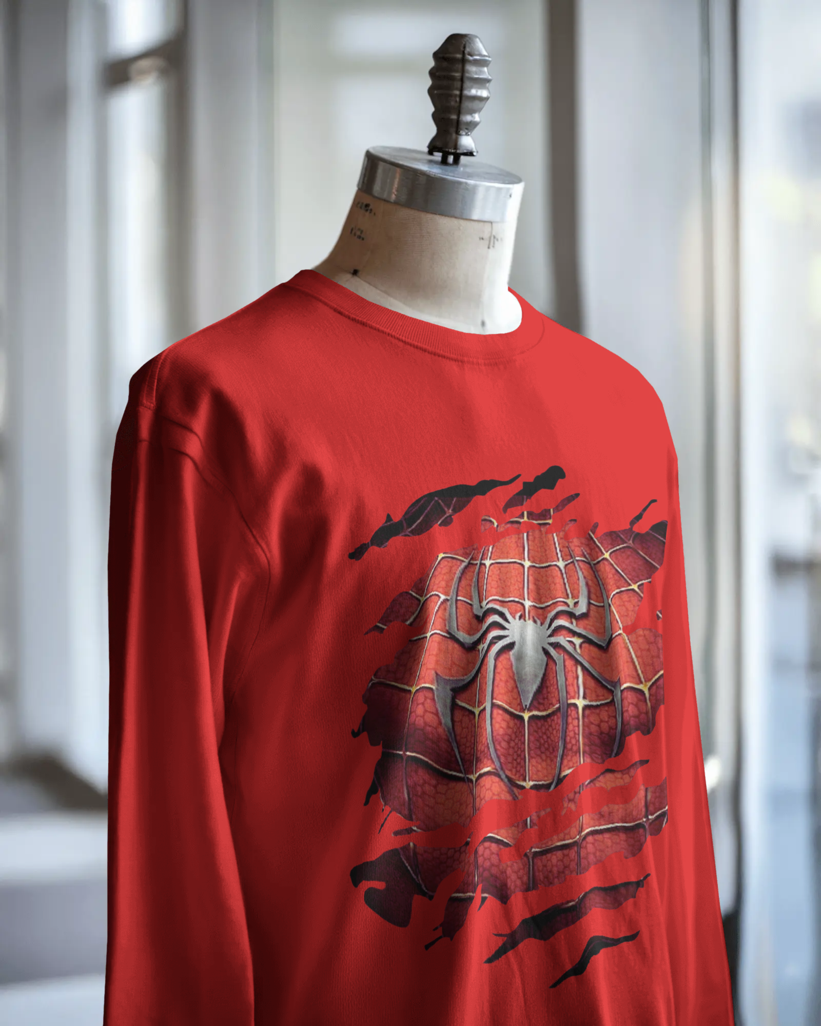 Unleash Your Inner Marvel Spider-Man, Men's Full Sleeve T-Shirt | Teeyatra
