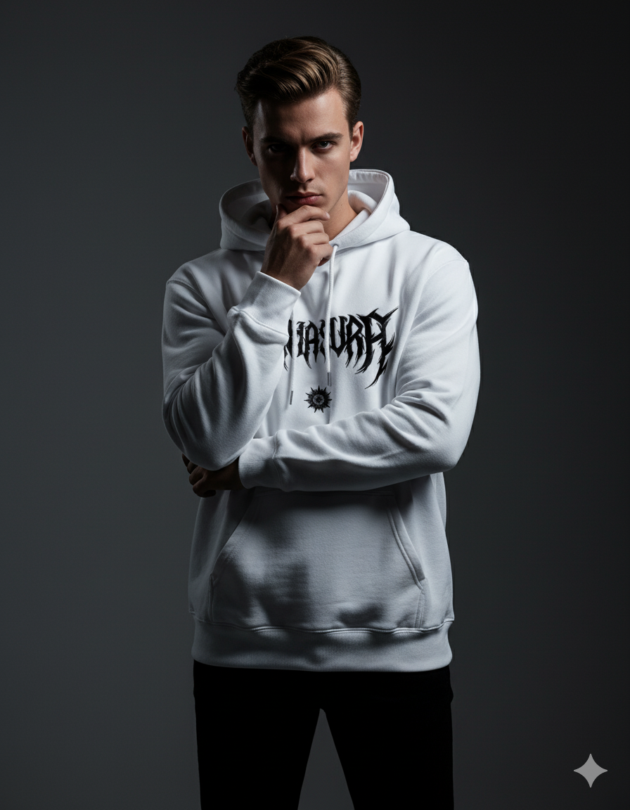Mahasura Crest Men's Hoodie | Teeyatra | Abstract