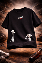 One Piece "King of Pirates" Oversized T-Shirt – 240 GSM French Terry