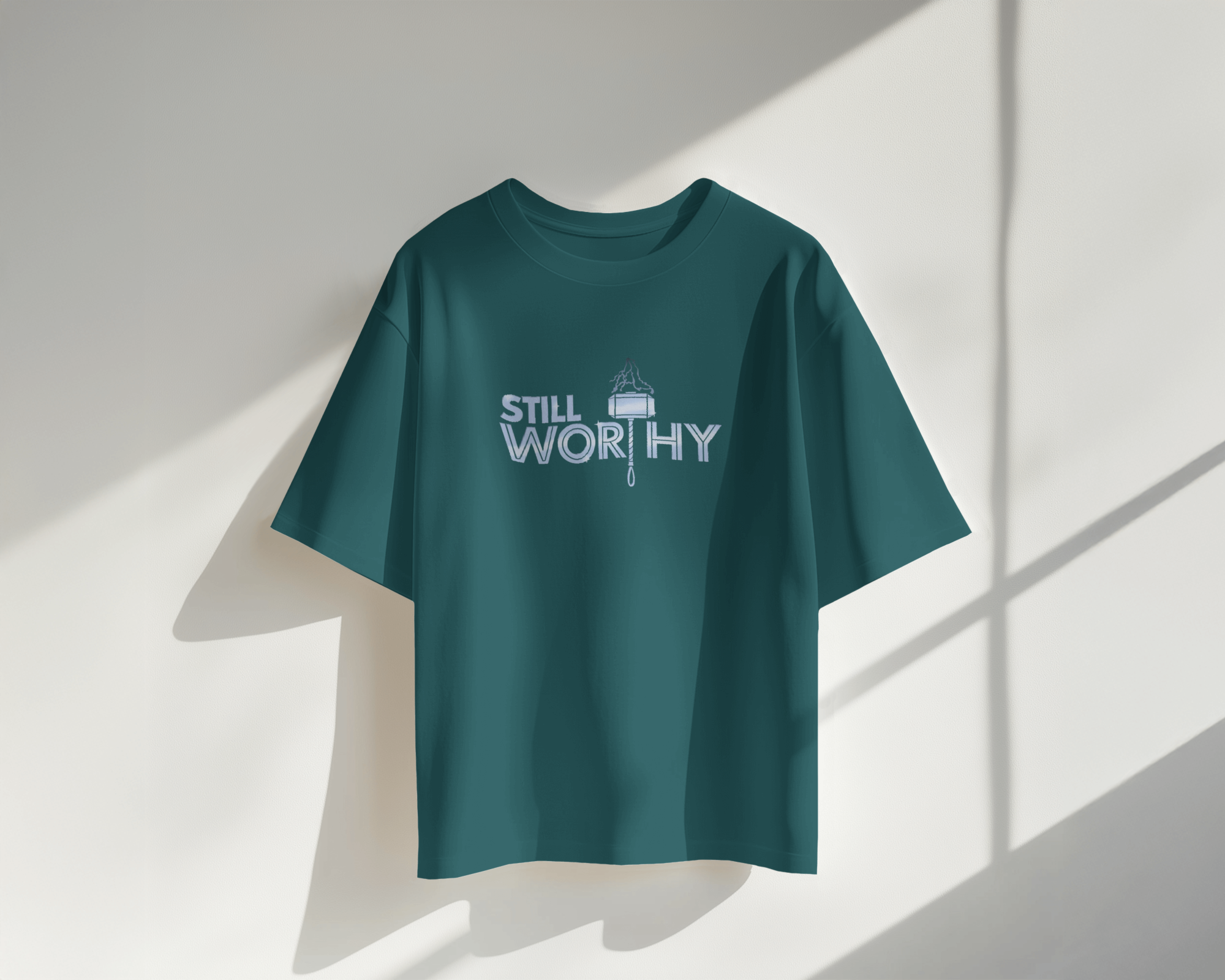 Defender of Earth: Avengers Back Print Men's Oversized Classic T-shirt | Teeyatra| Marvel