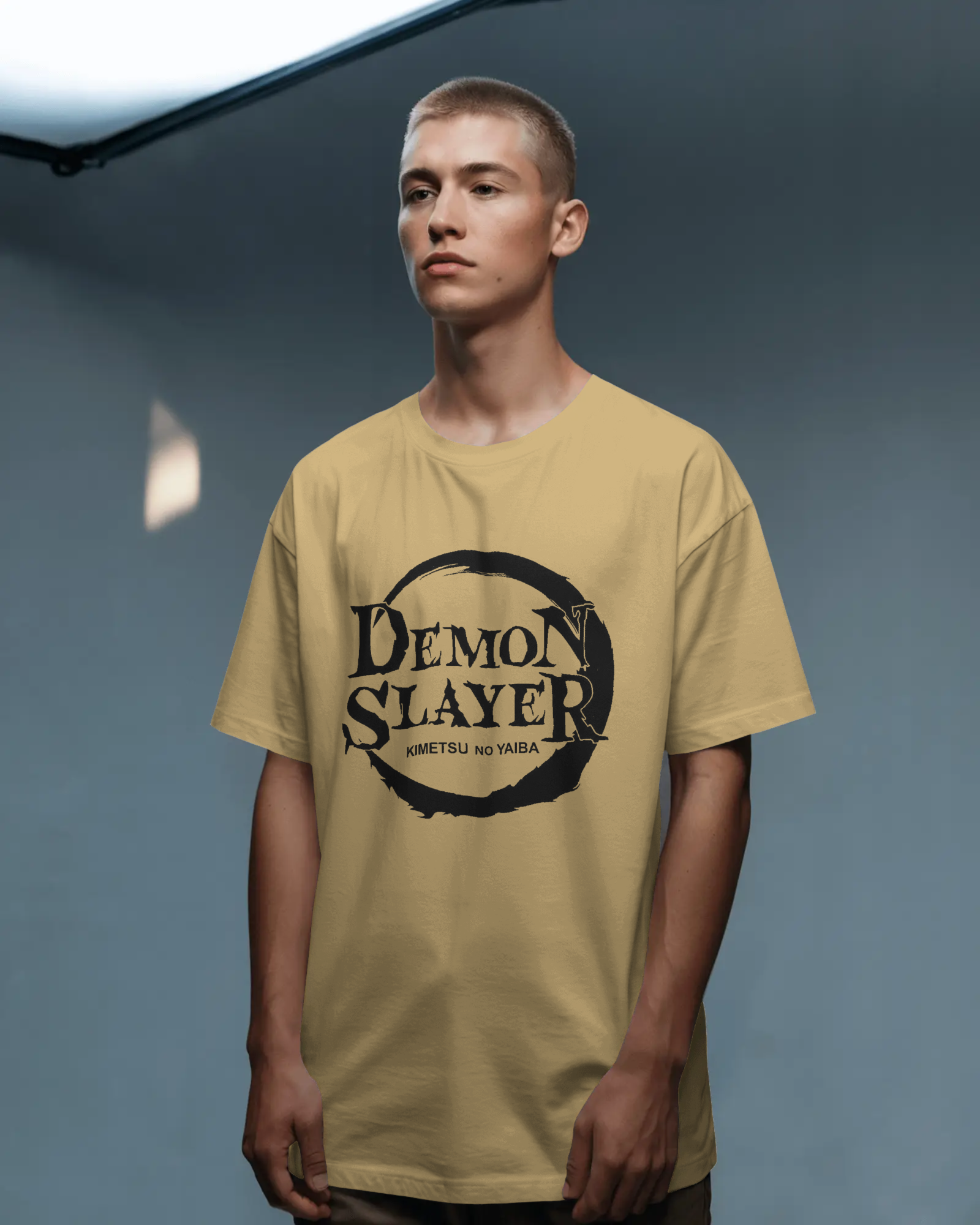 Demon Slayer Anime Men's Classic Crew T-Shirt | Teeyatra