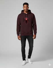 Red Spider Graphic Men's Hoodie | Teeyatra | Marvel