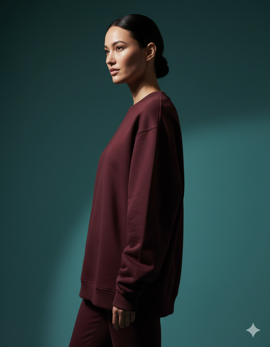 The Essential Ladies Oversized Sweatshirt | Teeyatra