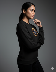 Arc Reactor Power Pullover Ladies Sweatshirt | Teeyatra | Marvel