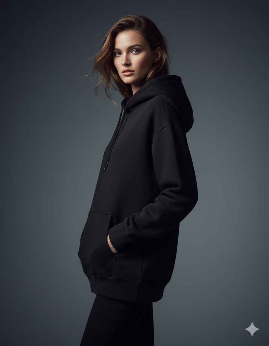 The Essential Comfort Ladies Oversized Hoodie | Teeyatra