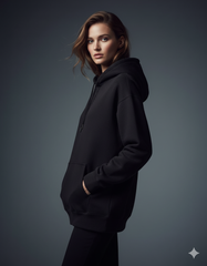 The Essential Comfort Ladies Oversized Hoodie | Teeyatra