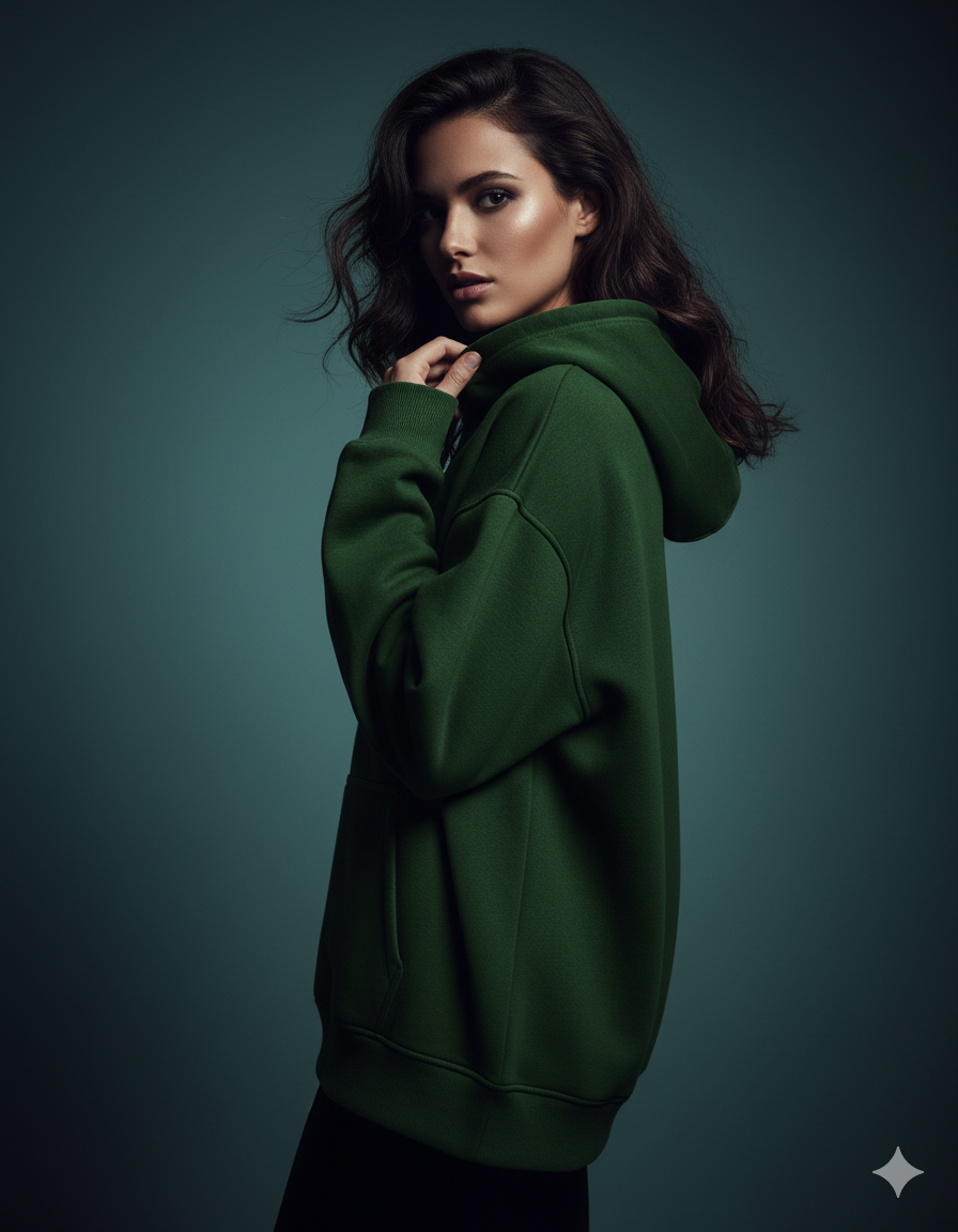 The Essential Comfort Ladies Oversized Hoodie | Teeyatra