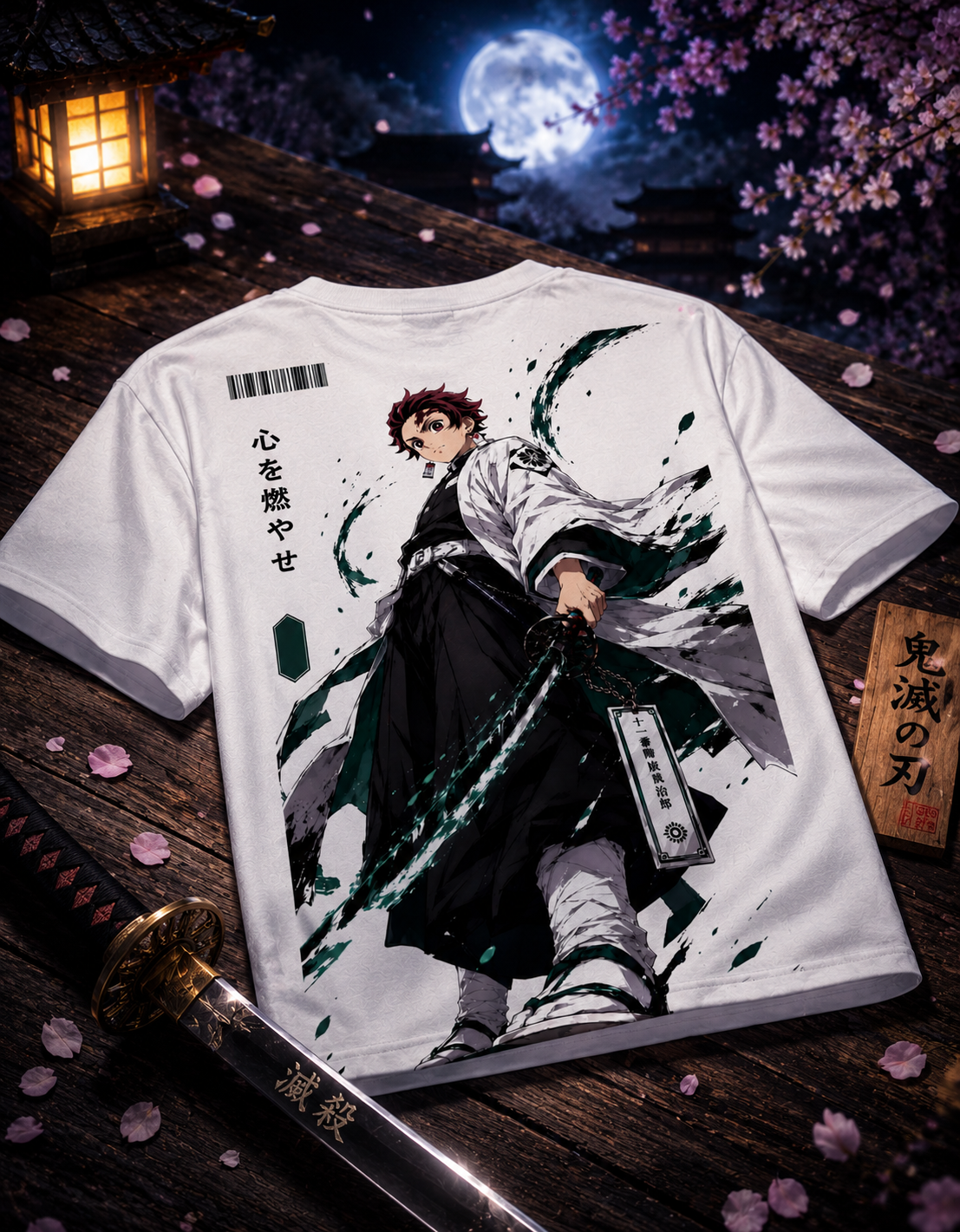 Teeyatra Hinokami Kagura Oversized T-Shirt