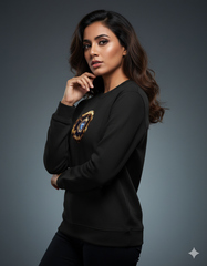 Arc Reactor Power Pullover Ladies Sweatshirt | Teeyatra | Marvel