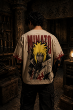 Teeyatra Minato Flash Oversized T-Shirt | Naruto Edition