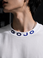 Teeyatra Gojo Infinity Flame Oversized T-Shirt