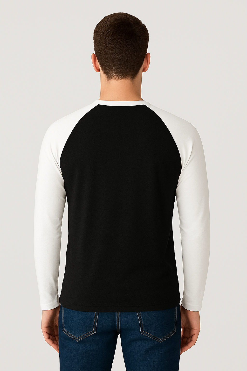 Color Block Men's Full Sleeve Raglan T-Shirt | Teeyatra