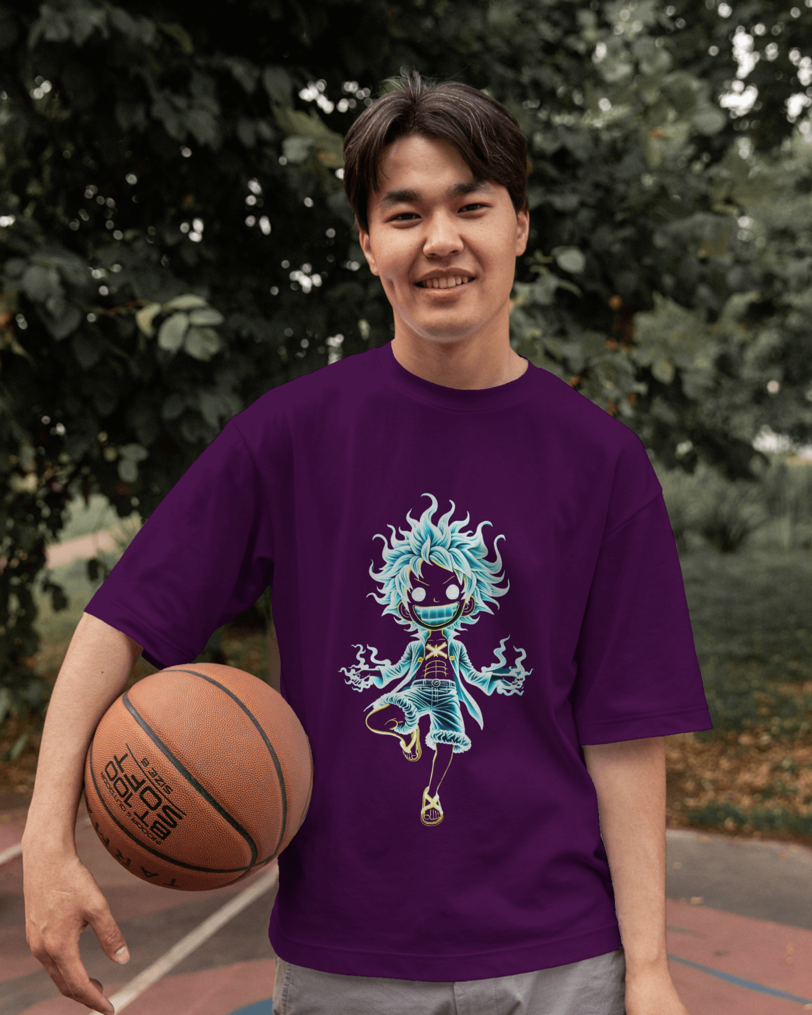Unleashed Joy Boy Unisex Oversized Classic T-shirt | Teeyatra | Anime