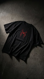 Teeyatra Spider-Octo Fury Oversized T-Shirt | 240 GSM French Terry | Premium Streetwear
